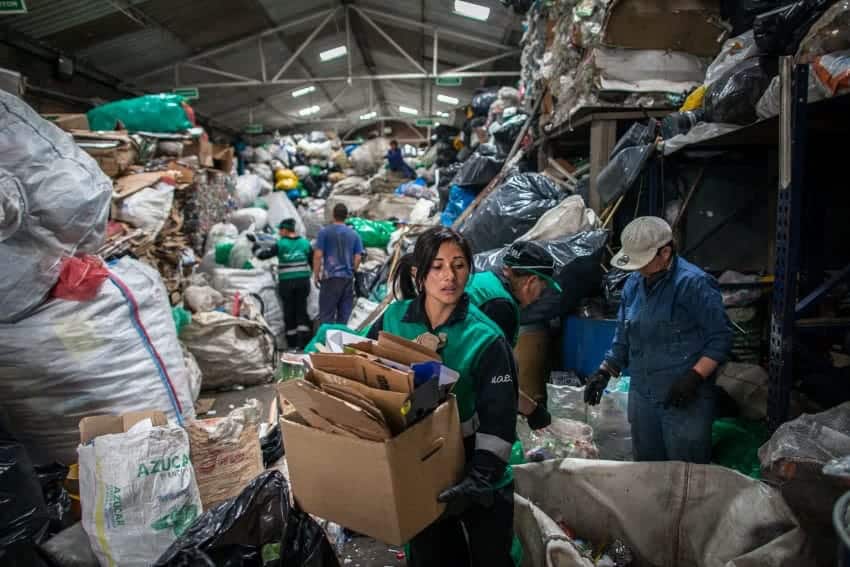 colombian waste picker