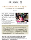 Informal Workers in Bangkok: Considerations for Policymakers