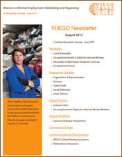 WIEGO E-news January - June 2013