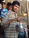 Raju - a tea vendor in Ahmedabad, India