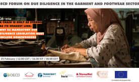 OECD Forum on Due Diligence in the Garment and Footwear Sector