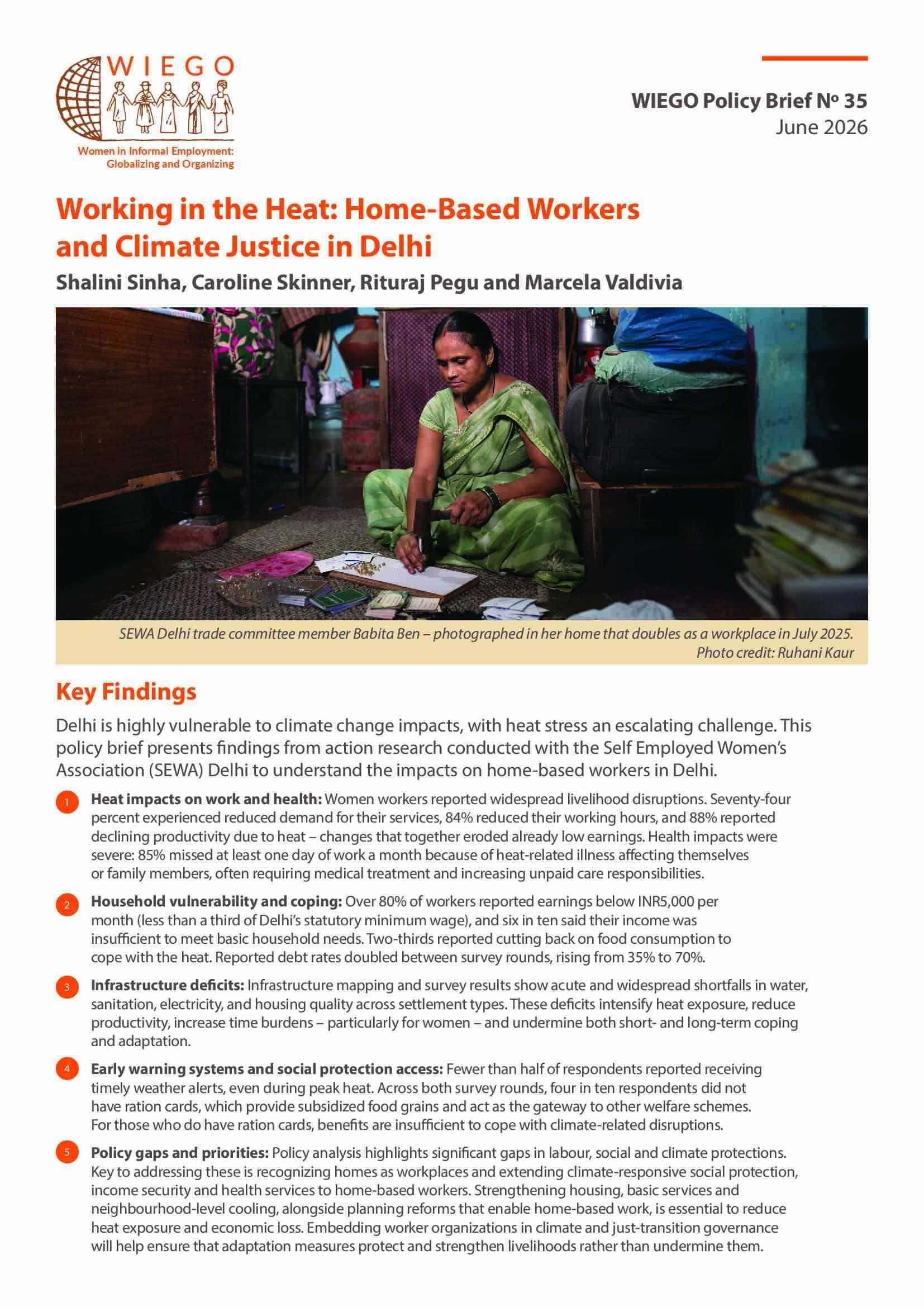 WIEGO | Women in Informal Employment Globalizing & Organizing